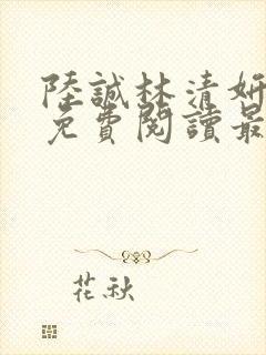 陆诚林清妍小说免费阅读最新章节