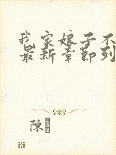 我家娘子不对劲最新章节列表免费