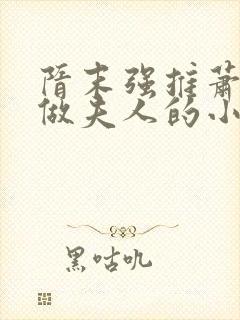 隋末强推萧皇后做夫人的小说