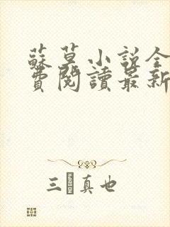 苏莫小说全文免费阅读最新章节