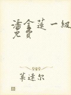 潘金莲一级淫片免费