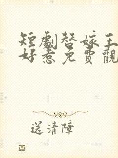 短剧替嫁王妃不好惹免费观看封面