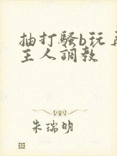 抽打骚b玩弄被主人调教