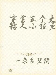 穿书五个大佬太粘人小说免费阅读