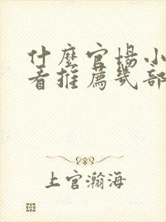 什么官场小说好看推荐几部封面