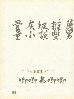 骨灰级推荐高质量小说双男主