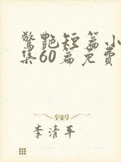 惊艳短篇小说合集60篇免费