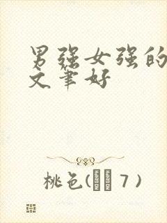 男强女强的古言文笔好封面