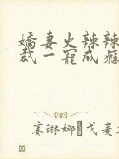 娇妻火辣辣:总裁一宠成瘾小说