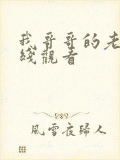 我哥哥的老婆在线观看封面