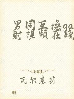 男同互操gay射视频在线看