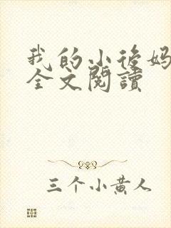 我的小后妈小说全文阅读