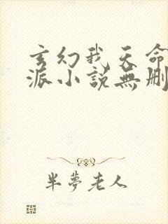 玄幻我天命大反派小说无删减封面