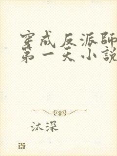 穿成反派师尊的第一天小说免费