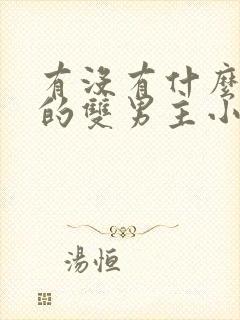 有没有什么好看的双男主小说推荐封面