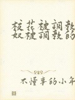 校花被调教成贱奴被调教的小说