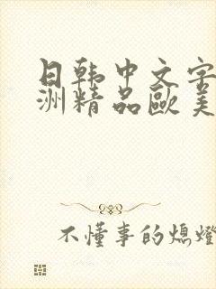 日韩中文字幕亚洲精品欧美人妻在线