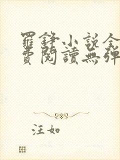 罗铮小说全文免费阅读无弹窗