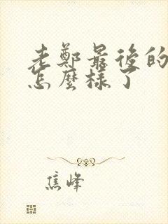 老郑最后的结局怎么样了封面