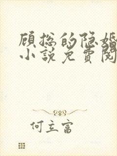 顾总的隐婚罪妻小说免费阅读