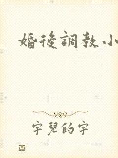 婚后调教小说h
