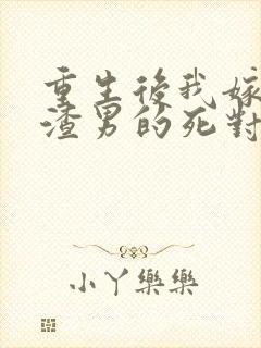 重生后我嫁给了渣男的死对头在线版封面