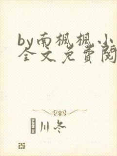 by南枫枫小说全文免费阅读封面