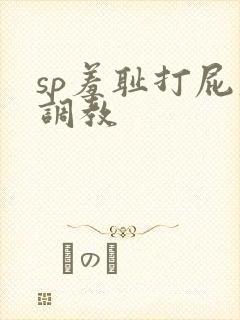 sp羞耻打屁股调教