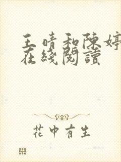 王晴和陈婷小说在线阅读封面