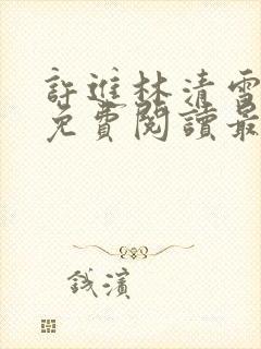 许进林清雪小说免费阅读最新章节