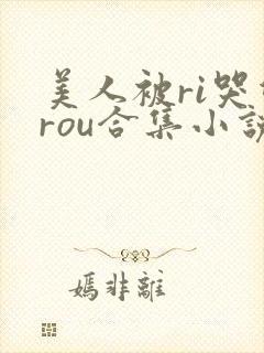 美人被ri哭双rou合集小说