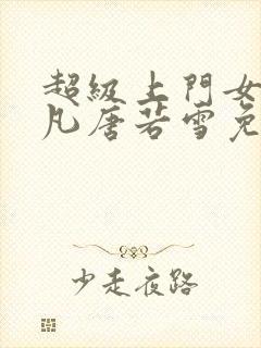 超级上门女婿叶凡唐若雪免费小说封面