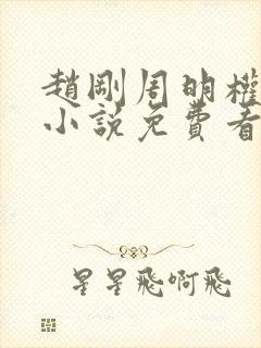 赵刚周明权苏柔小说免费看封面