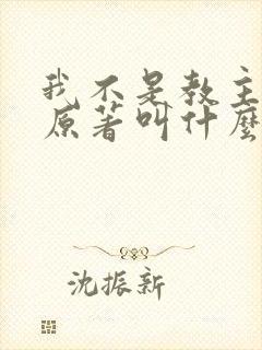 我不是教主小说原著叫什么