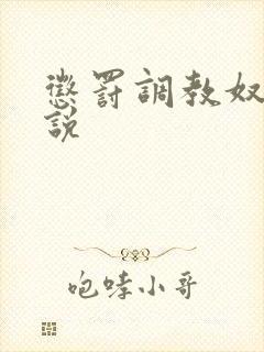 惩罚调教奴隶小说