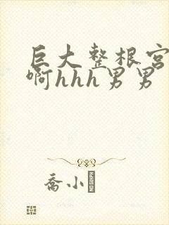 巨大整根宫交嗯啊hhh男男