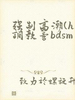 强制高潮(h)调教蒂bdsm