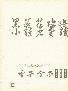 黑莲花攻略手册小说免费读