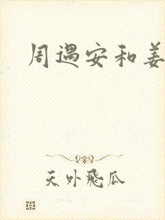 周遇安和姜家齐