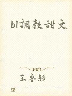 bl调教甜文