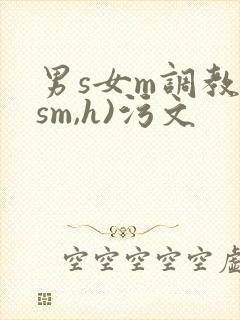 男s女m调教(sm,h)污文