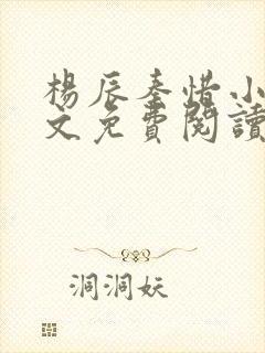 杨辰秦惜小说全文免费阅读最新章节