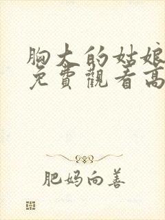 胸大的姑娘电影免费观看高清