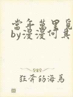 当年万里觅封侯by漫漫何其多简介