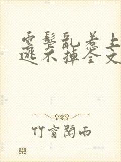 云鬓乱惹上奸臣逃不掉全文在线阅读