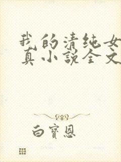 我的清纯女友小真小说全文阅读小说