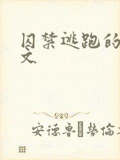 囚禁逃跑的惩罚文