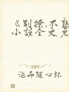 《别撩,不熟》小说全文免费阅读