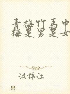 青梅竹马中的青梅是男是女封面