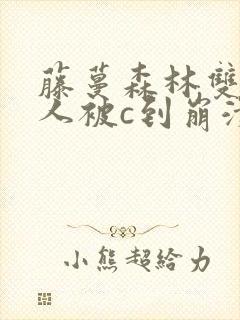 藤蔓森林双性美人被c到崩溃h文